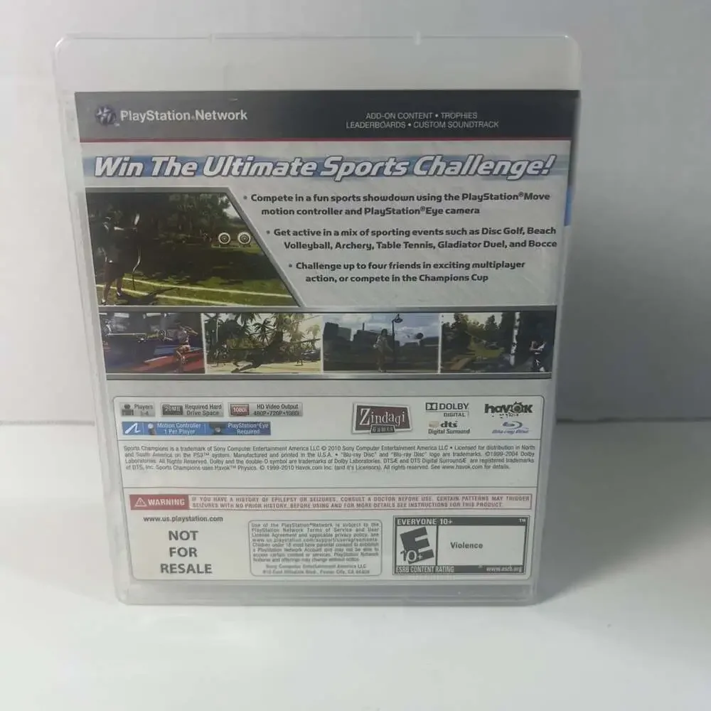 Sports Champions (Sony PlayStation 3, 2010)
